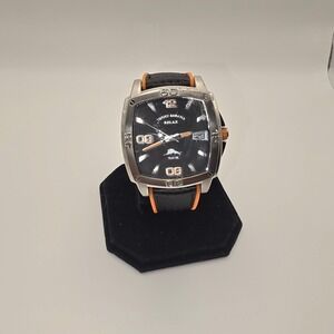 TOMMY BAHAMA Relax TB RLX1030‎ A126 Men's Watch Orange Black Band -853